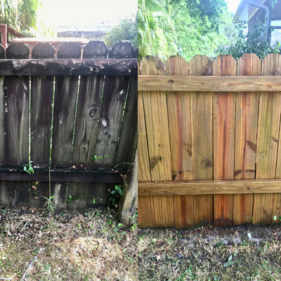 Wood Deck or Fence Cleaning